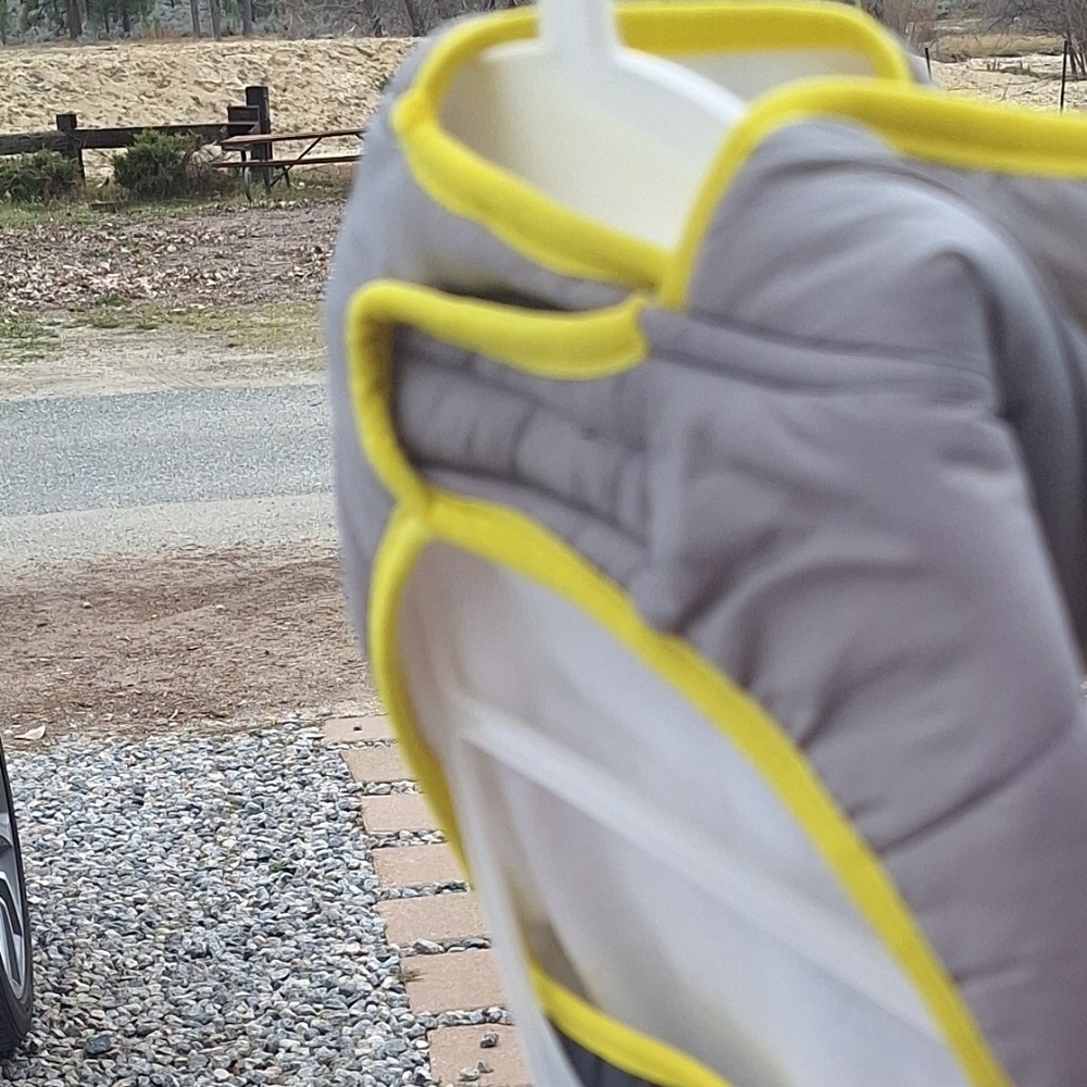 NWT TRU-CANINE dog puffer vest (or jacket) Large Yellow And Gray - Picture 6 of 10